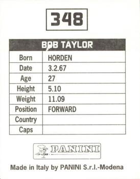 1994-95 Panini Football League 95 #348 Bob Taylor Back