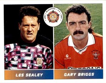 1994-95 Panini Football League 95 #373 Les Sealey / Gary Briggs Front