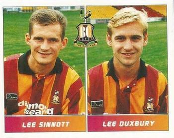 1994-95 Panini Football League 95 #391 Lee Sinnott / Lee Duxbury Front