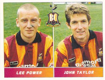 1994-95 Panini Football League 95 #394 Lee Power / John Taylor Front