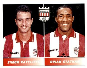1994-95 Panini Football League 95 #399 Simon Ratcliffe / Brian Statham Front