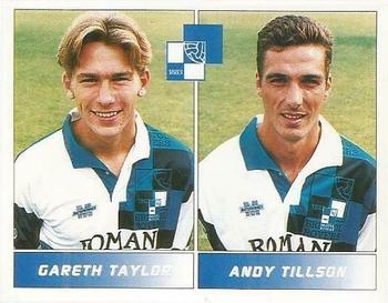 1994-95 Panini Football League 95 #415 Gareth Taylor / Andy Tillson Front