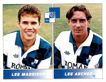 1994-95 Panini Football League 95 #416 Lee Maddison / Lee Archer Front