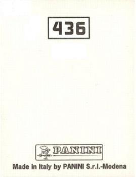 1994-95 Panini Football League 95 #436 Badge Back