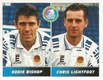 1994-95 Panini Football League 95 #440 Eddie Bishop / Chris Lightfoot Front