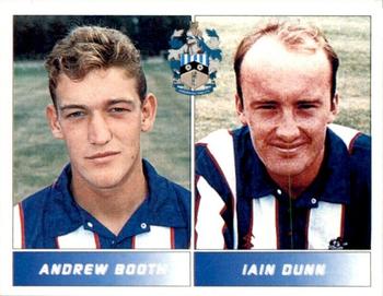 1994-95 Panini Football League 95 #457 Andrew Booth / Iain Dunn Front