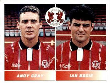 1994-95 Panini Football League 95 #471 Andy Gray / Ian Bogie Front