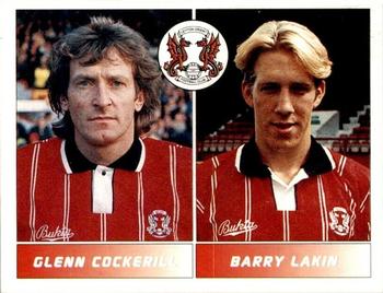 1994-95 Panini Football League 95 #472 Glenn Cockerill / Barry Lakin Front