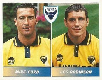 1994-95 Panini Football League 95 #478 Mike Ford / Les Robinson Front