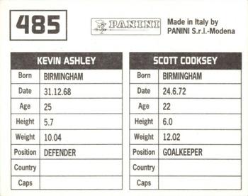 1994-95 Panini Football League 95 #485 Scott Cooksey / Kevin Ashley Back