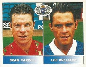1994-95 Panini Football League 95 #488 Sean Farrell / Lee Williams Front