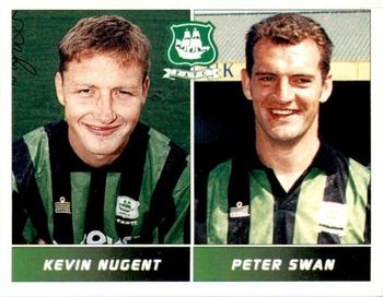 1994-95 Panini Football League 95 #499 Kevin Nugent / Peter Swan Front