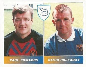 1994-95 Panini Football League 95 #508 Paul Edwards / David Hockaday Front