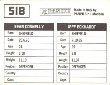 1994-95 Panini Football League 95 #518 Jeff Eckhardt / Sean Connelly Back