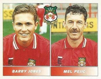 1994-95 Panini Football League 95 #535 Barry Jones / Mel Pejic Front