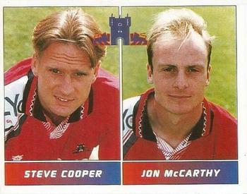 1994-95 Panini Football League 95 #554 Steve Cooper / Jon McCarthy Front