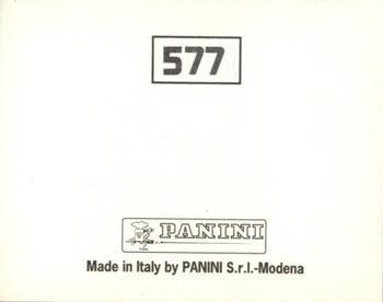 1994-95 Panini Football League 95 #577 Squad Back
