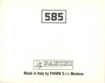 1994-95 Panini Football League 95 #585 Squad Back