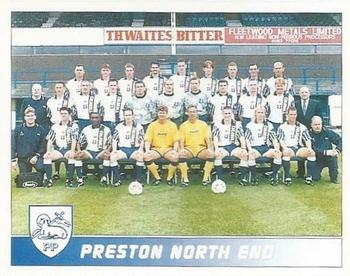 1994-95 Panini Football League 95 #587 Squad Front