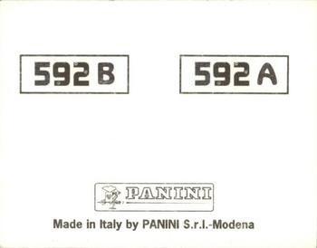 1994-95 Panini Football League 95 #592 Badge Back