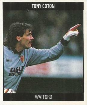 1990-91 Orbis Football Collection #G7 Tony Coton Front
