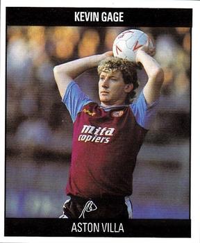 1990-91 Orbis Football Collection #F41 Kevin Gage Front