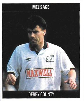 1990-91 Orbis Football Collection #F81 Mel Sage Front