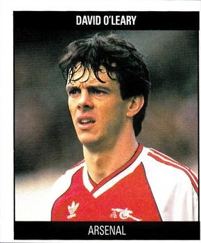 1990-91 Orbis Football Collection #D70 David O'Leary Front