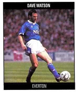1990-91 Orbis Football Collection #D98 Dave Watson Front