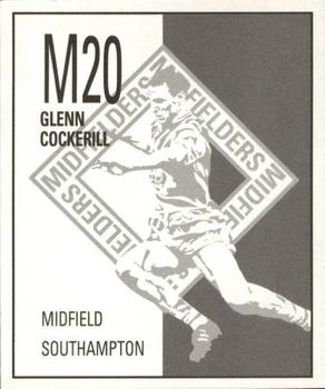 1990-91 Orbis Football Collection #M20 Glenn Cockerill Back