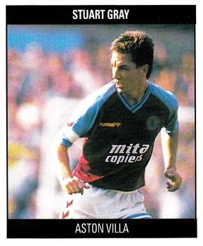 1990-91 Orbis Football Collection #M41 Stuart Gray Front