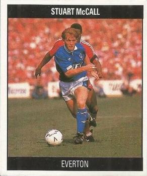 1990-91 Orbis Football Collection #M65 Stuart McCall Front