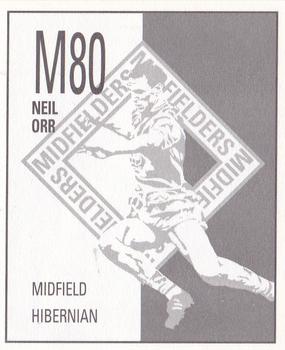 1990-91 Orbis Football Collection #M80 Neil Orr Back