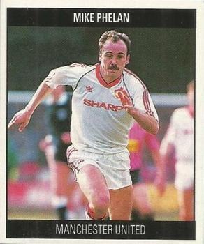 1990-91 Orbis Football Collection #M87 Mike Phelan Front