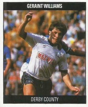1990-91 Orbis Football Collection #M122 Geraint Williams Front