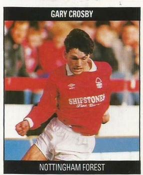 1990-91 Orbis Football Collection #W10 Gary Crosby Front