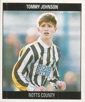 1990-91 Orbis Football Collection #W22 Tommy Johnson Front