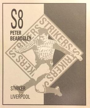 1990-91 Orbis Football Collection #S8 Peter Beardsley Back