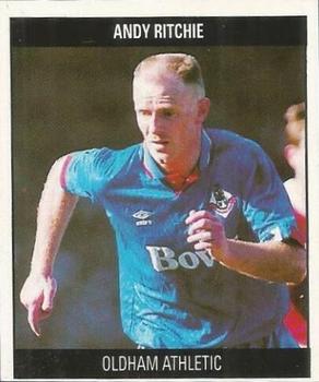 1990-91 Orbis Football Collection #S80 Andy Ritchie Front