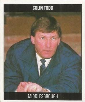 1990-91 Orbis Football Collection #MG39 Colin Todd Front