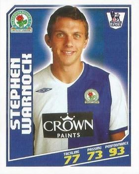 2008-09 Topps Premier League Sticker Collection #49 Stephen Warnock Front