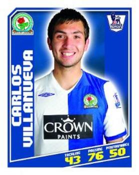 2008-09 Topps Premier League Sticker Collection #59 Carlos Villanueva Front