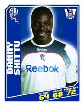 2008-09 Topps Premier League Sticker Collection #76 Danny Shittu Front