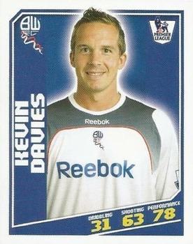 2008-09 Topps Premier League Sticker Collection #84 Kevin Davies Front