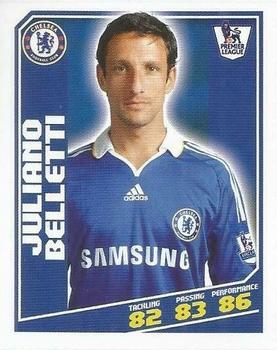 2008-09 Topps Premier League Sticker Collection #91 Juliano Belletti Front