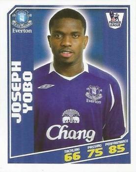 2008-09 Topps Premier League Sticker Collection #116 Joseph Yobo Front
