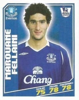 2008-09 Topps Premier League Sticker Collection #121 Marouane Fellaini Front