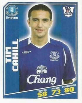 2008-09 Topps Premier League Sticker Collection #122 Tim Cahill Front