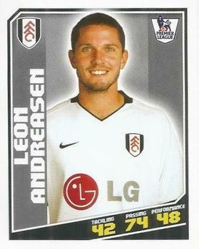 2008-09 Topps Premier League Sticker Collection #139 Leon Andreasen Front