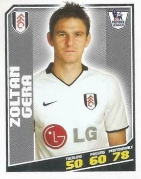 2008-09 Topps Premier League Sticker Collection #144 Zoltan Gera Front